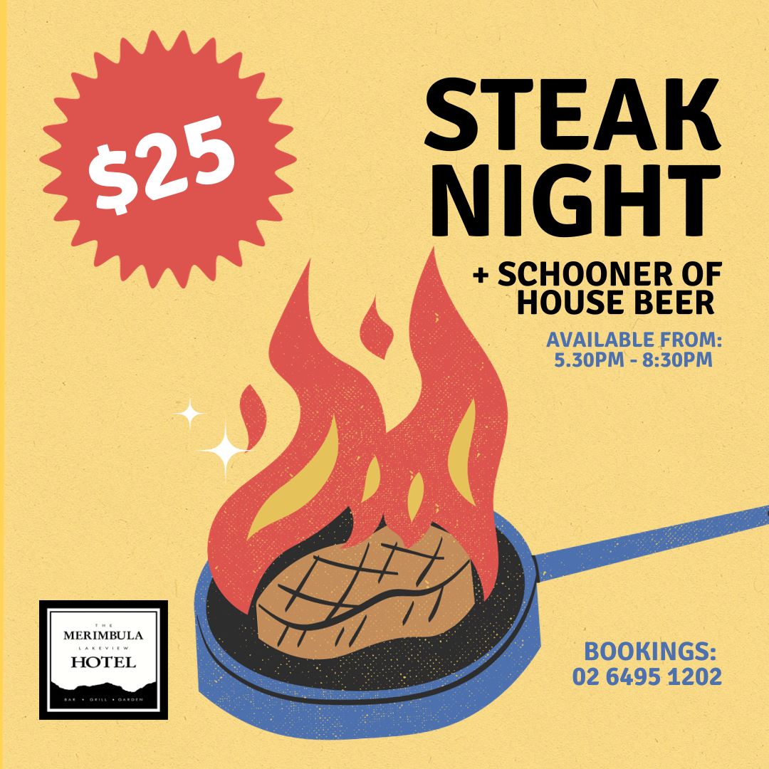 Monday steak night