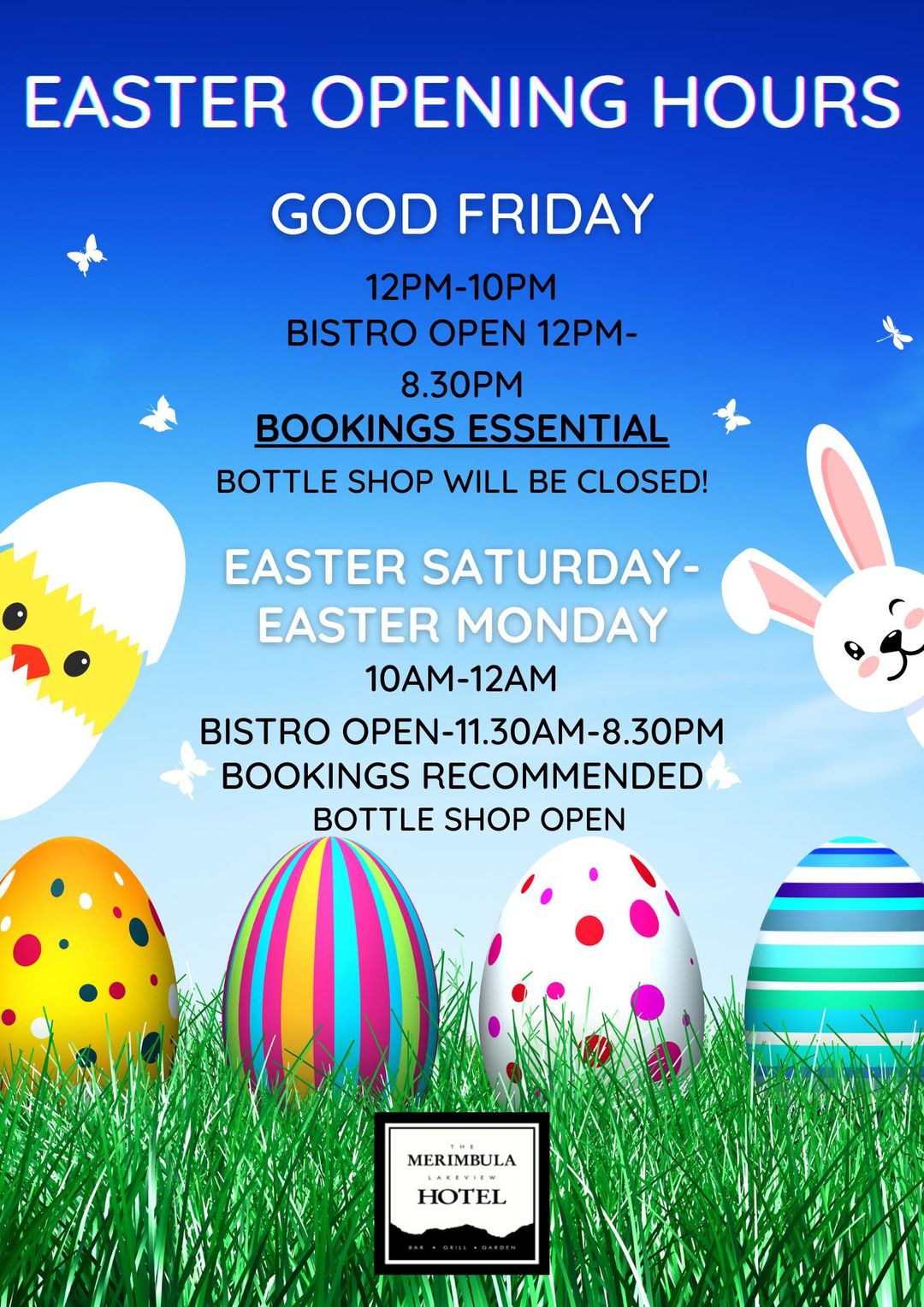easter trading hours